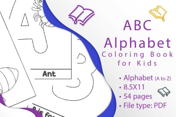 Download ABC Alphabet Coloring Book for Kids - Premium Resources